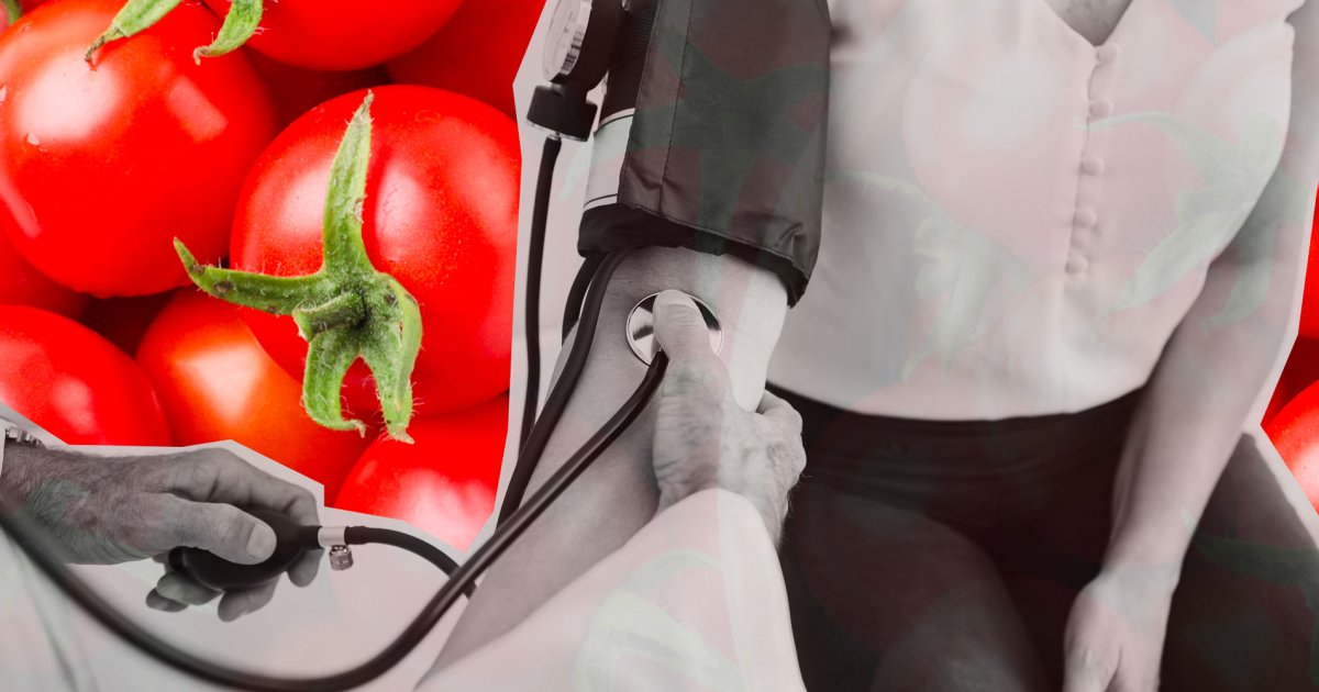 Eating at least 40 grams of tomatoes per day could prevent hypertension