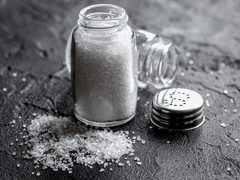 A low-salt diet reduces blood pressure by 6 mm Hg in a week