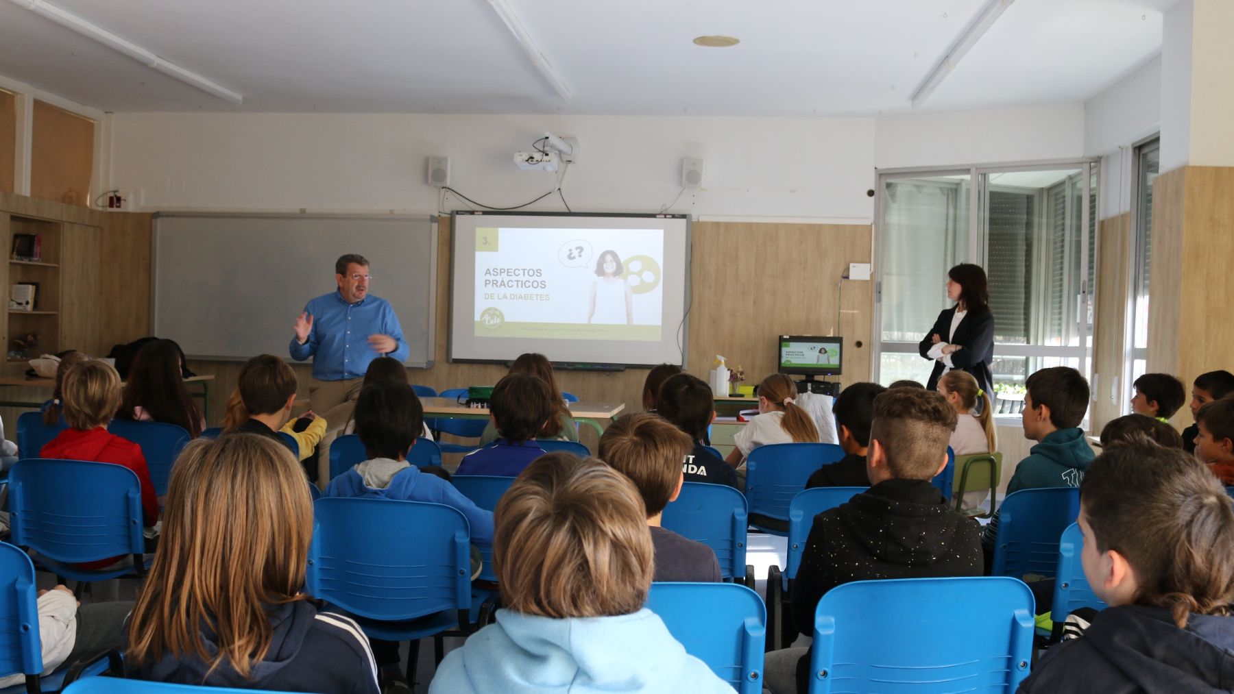 Navarrese schoolchildren discover what it is like to live with diabetes thanks to a...