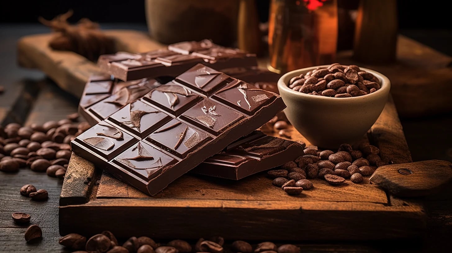What type of chocolate is healthier and what happens if I eat it every day?