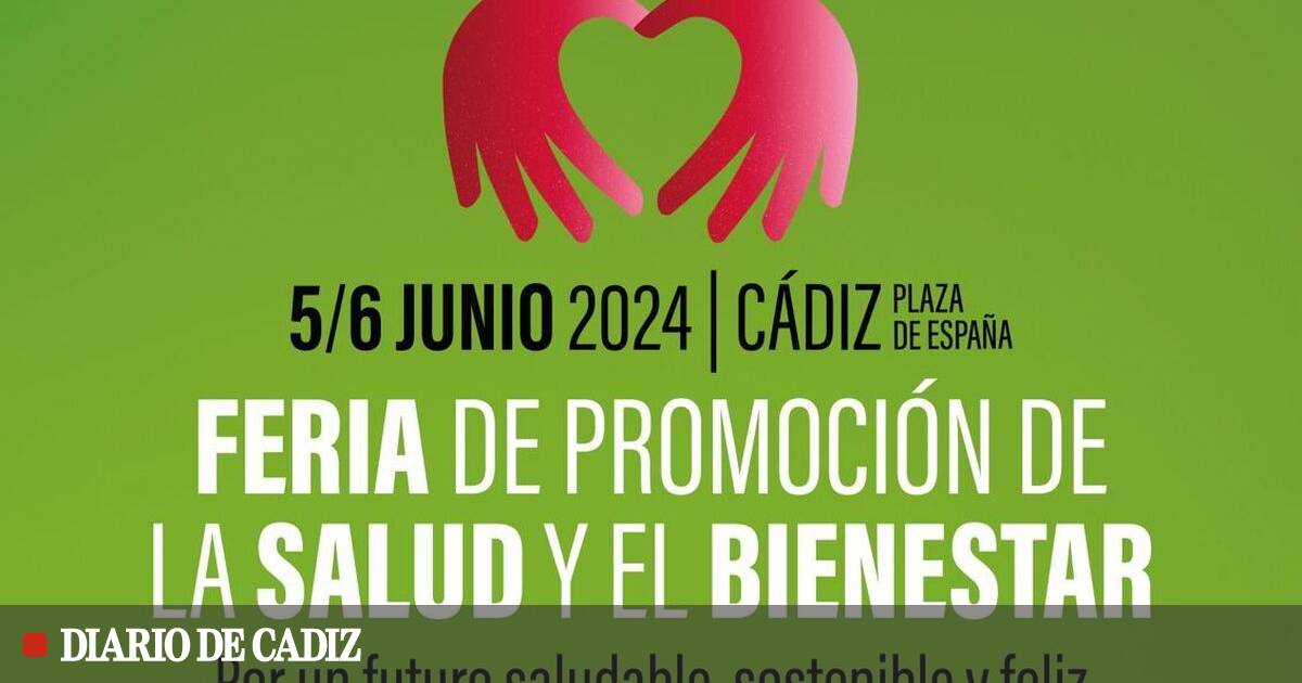 The Cádiz City Council celebrates the Health and Wellbeing Promotion Fair on June 5 and 6