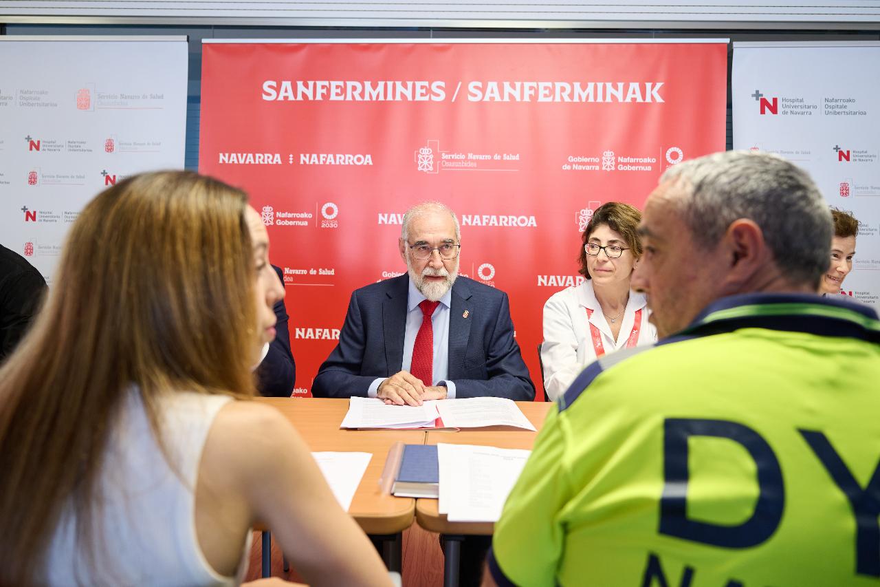 Health asks for rational use of health resources during Sanfermines - Pamplona